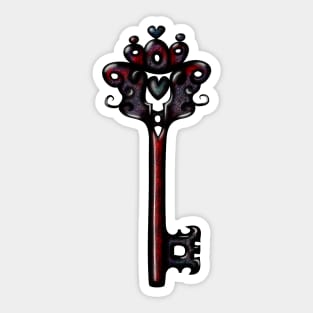 Red Magic Key Sticker